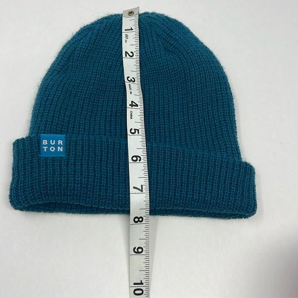BURTON: Unisex Teal Beanie Knit Hat - Picture 7 of 10